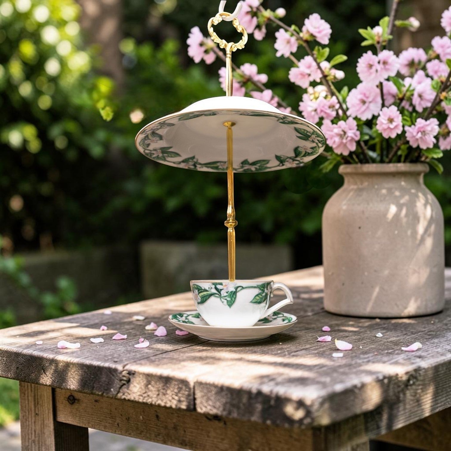 Tarot Teacup Bird Feeder | The Brooklyn Teacup - The Brooklyn Teacup