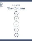 The Column: Custom 5 Plate Wall | The Brooklyn Teacup - The Brooklyn Teacup