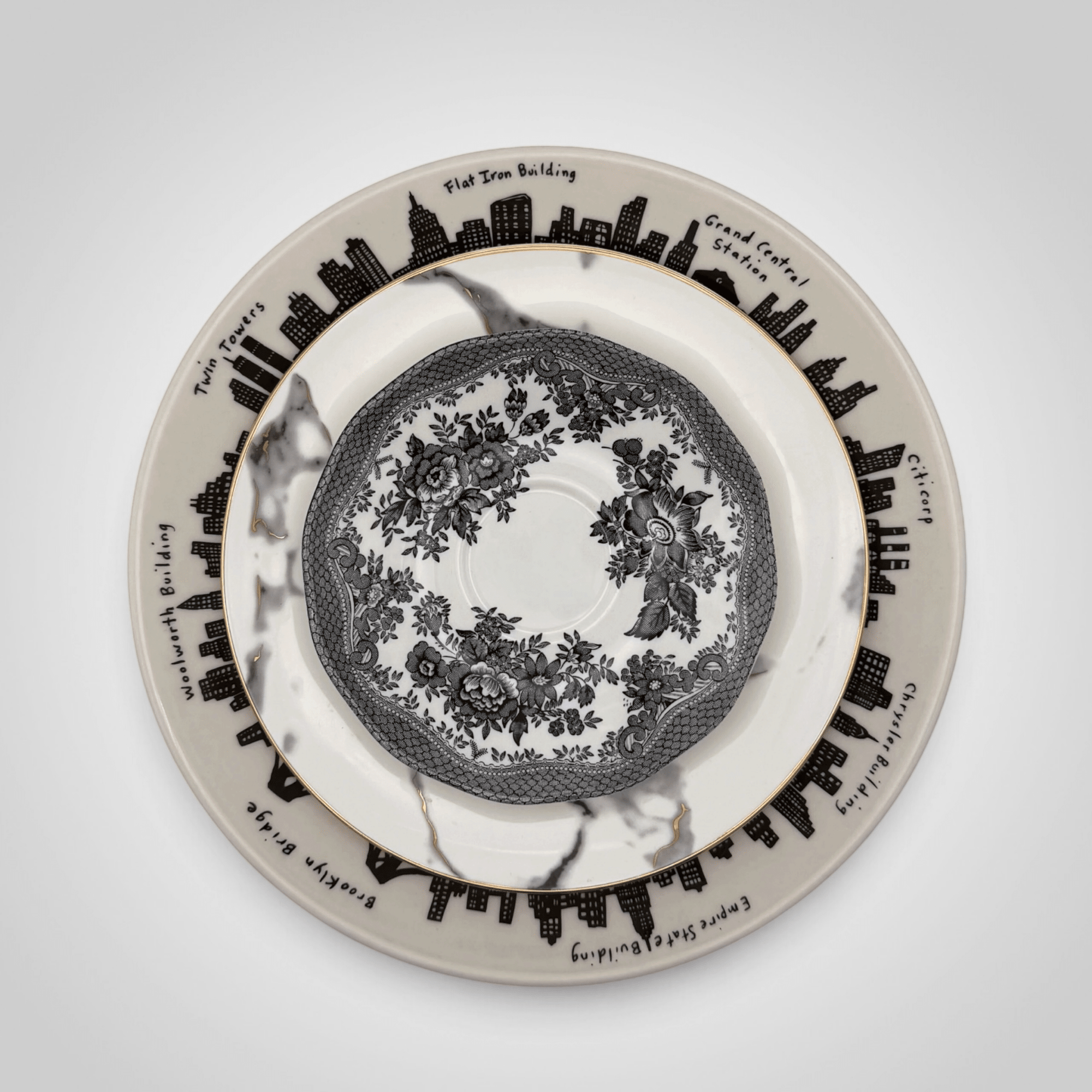 The Metropolitan 3-Tier Tray | The Brooklyn Teacup - The Brooklyn Teacup