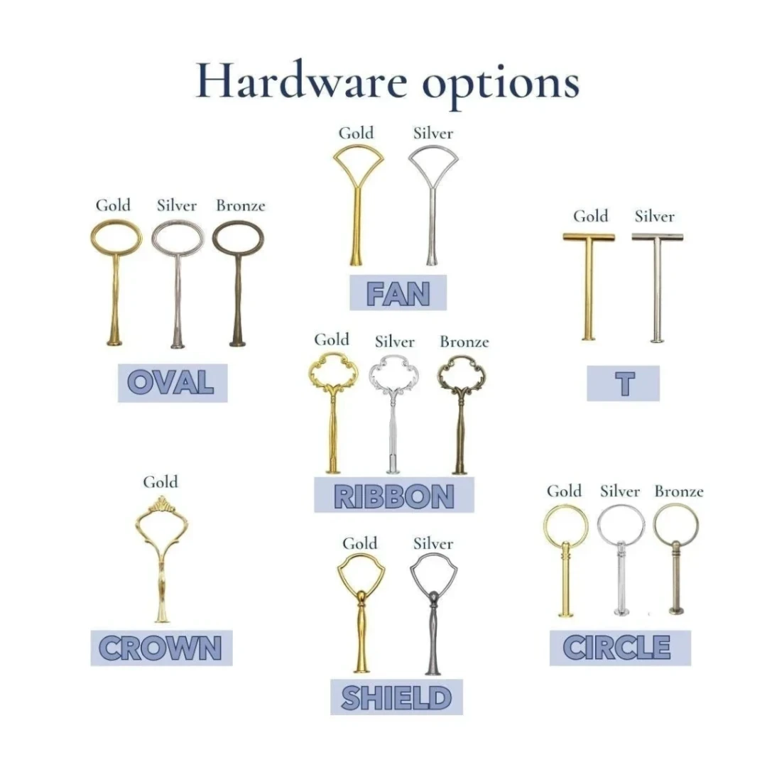 Tiered Tray Hardware | The Brooklyn Teacup - The Brooklyn Teacup