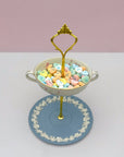 Two - Tier Handled Stand — Coquette Whimsy | The Brooklyn Teacup - The Brooklyn Teacup