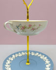 Two - Tier Handled Stand — Coquette Whimsy | The Brooklyn Teacup - The Brooklyn Teacup