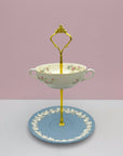 Two - Tier Handled Stand — Coquette Whimsy | The Brooklyn Teacup - The Brooklyn Teacup