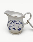 Unconventional Blue & White Candles | The Brooklyn Teacup - The Brooklyn Teacup