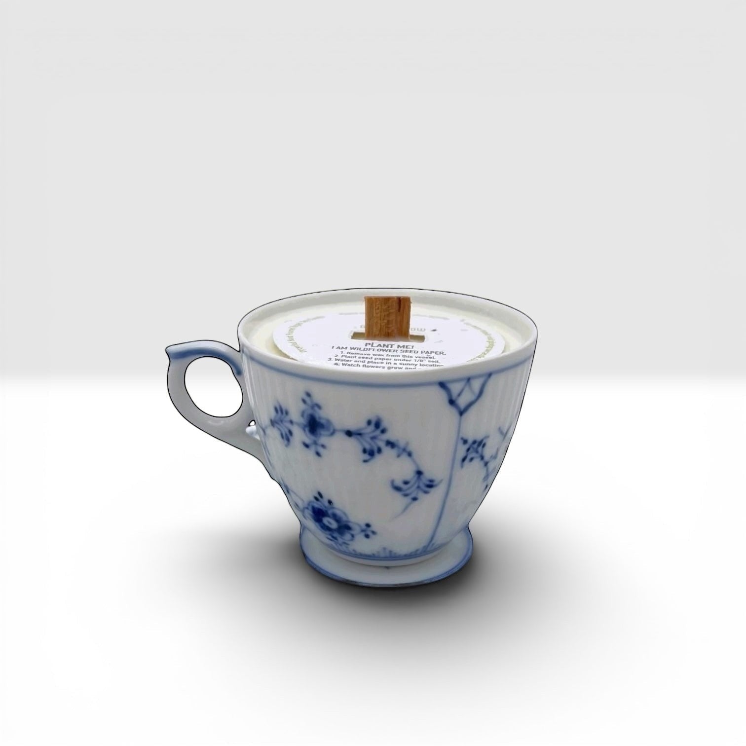 Unconventional Blue &amp; White Candles | The Brooklyn Teacup - The Brooklyn Teacup
