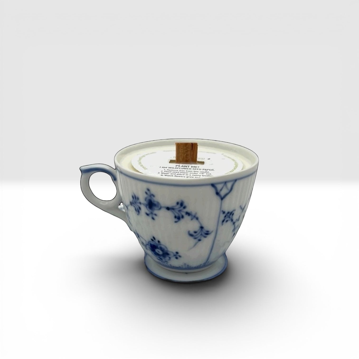 Unconventional Blue &amp; White Candles | The Brooklyn Teacup - The Brooklyn Teacup