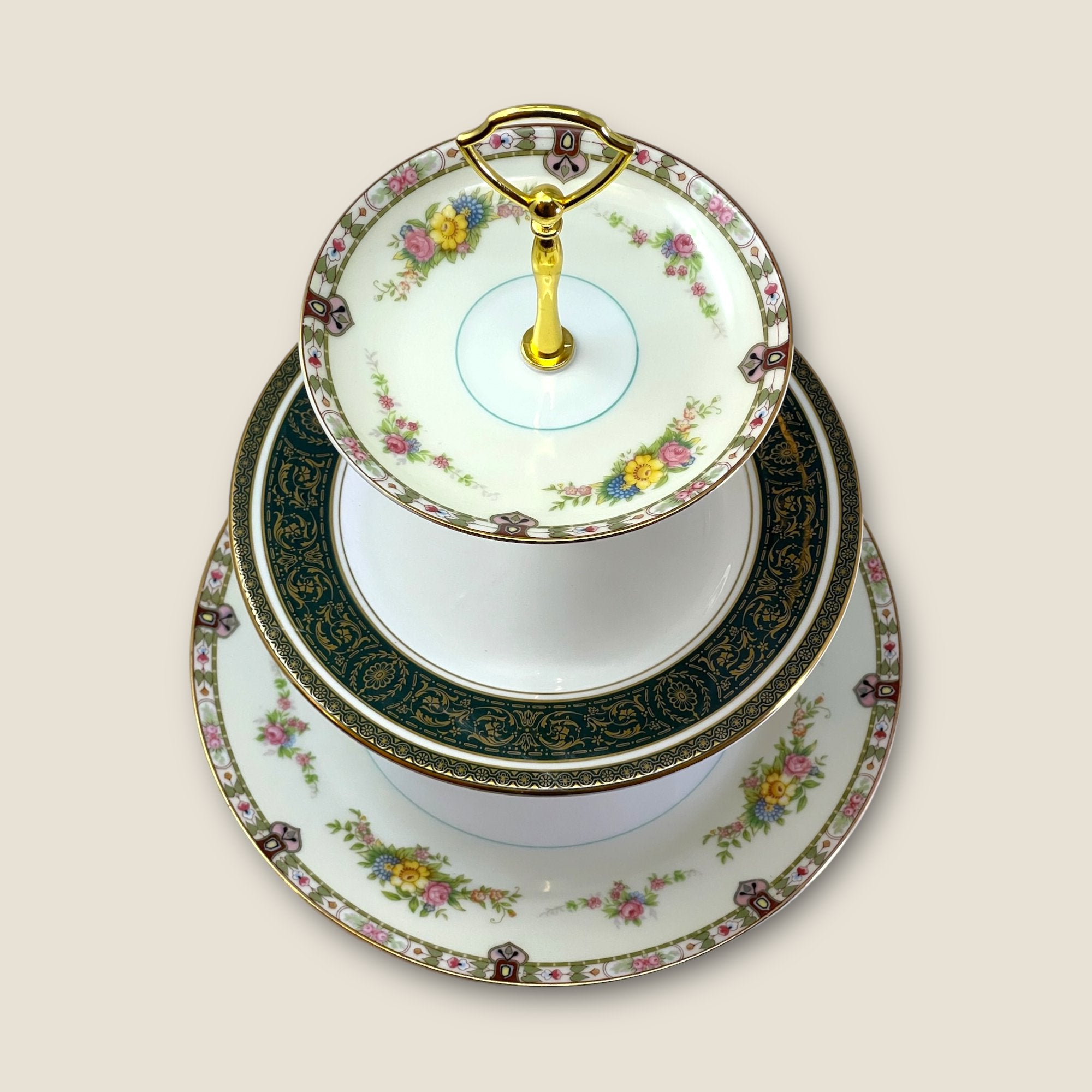 Vanderbilt 3 Tier Serving Tray | The Brooklyn Teacup - The Brooklyn Teacup