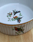 Vintage Pillivuyt & Co. Pleated Porcelain Soufflé Dish | The Brooklyn Teacup - The Brooklyn Teacup