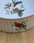 Vintage Pillivuyt & Co. Pleated Porcelain Soufflé Dish | The Brooklyn Teacup - The Brooklyn Teacup