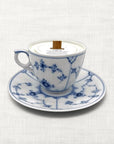 Vintage Royal Copenhagen Teacup Candle | The Brooklyn Teacup - The Brooklyn Teacup
