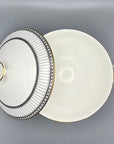 Wedgwood Colonnade Covered Serving Bowl | The Brooklyn Teacup - The Brooklyn Teacup