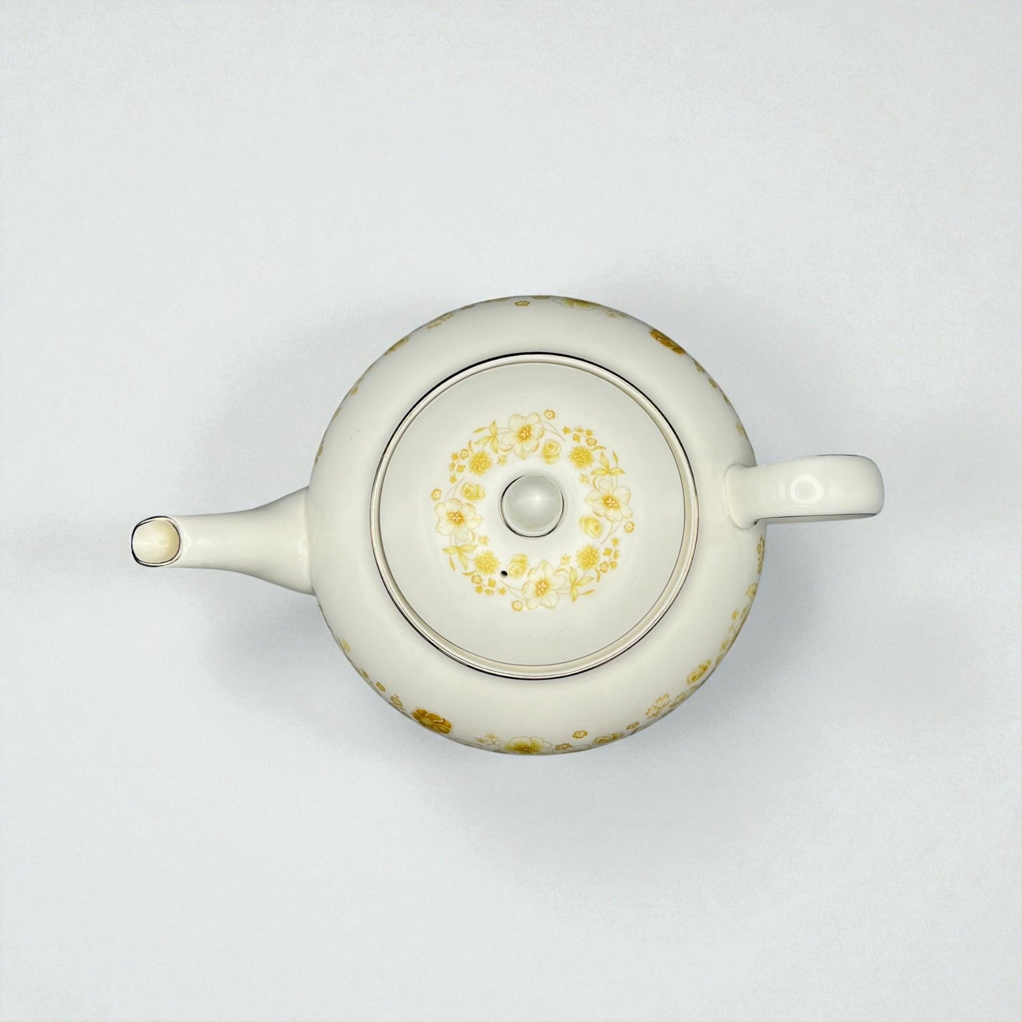 Wedgwood Mimosa Teapot | The Brooklyn Teacup - The Brooklyn Teacup