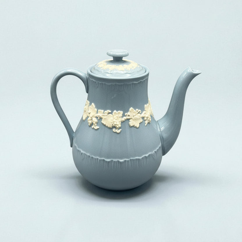 Wedgwood Queensware Coffee Pot | The Brooklyn Teacup - The Brooklyn Teacup