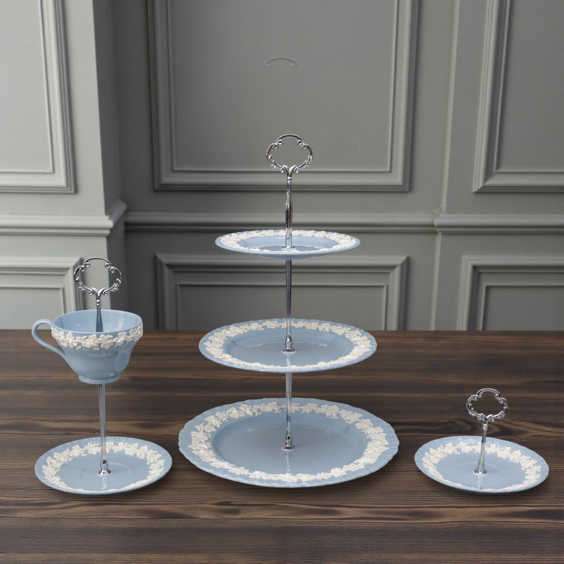 Wedgwood Queensware Teacup Stand | The Brooklyn Teacup - The Brooklyn Teacup