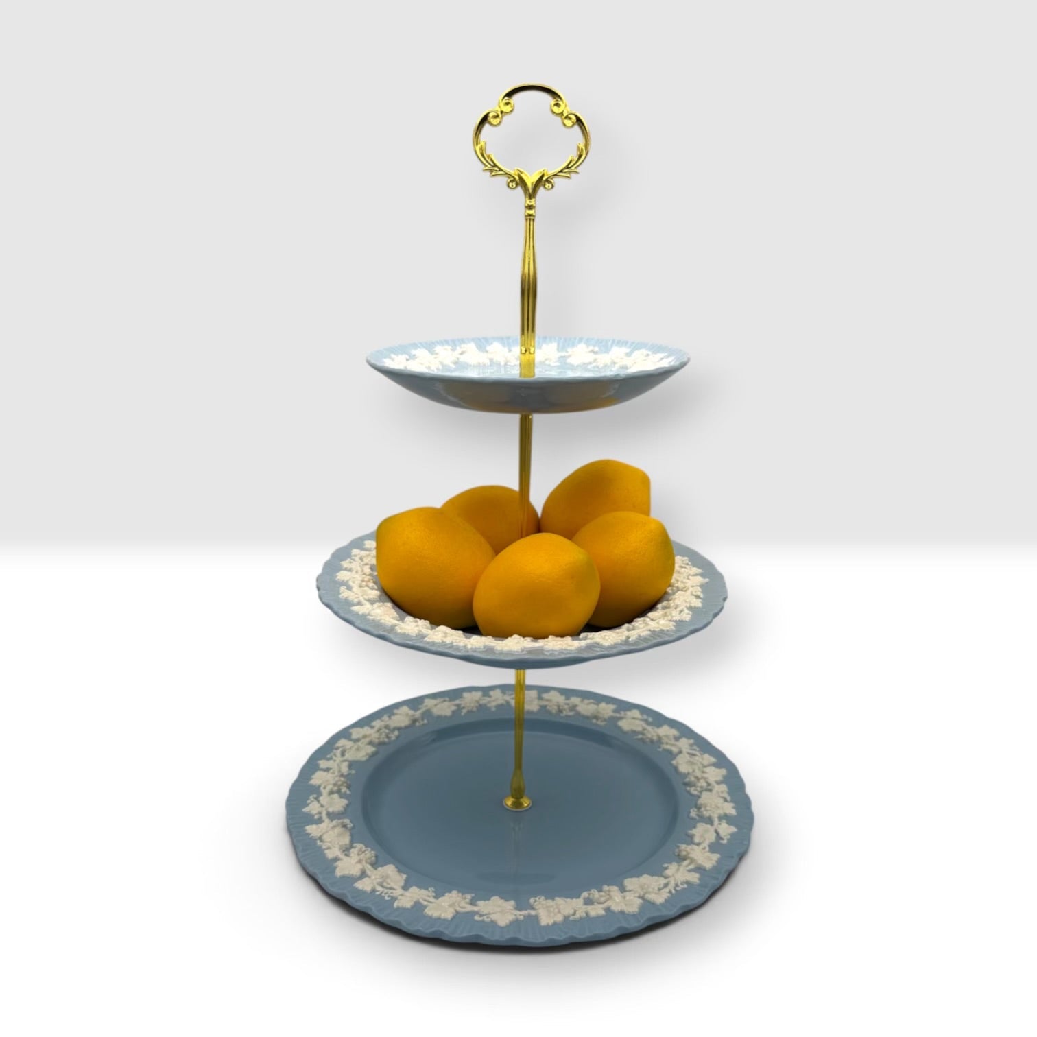 Wedgwood Queensware Tiered Trays &amp; Stands | The Brooklyn Teacup - The Brooklyn Teacup