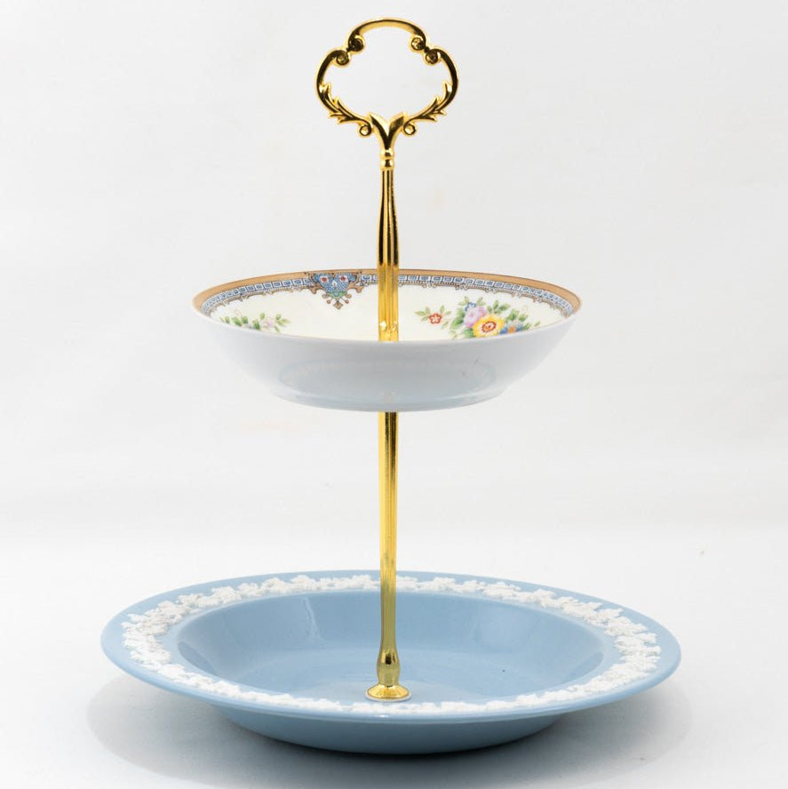 Wythe 2 Tier Serving Bowls | The Brooklyn Teacup - The Brooklyn Teacup