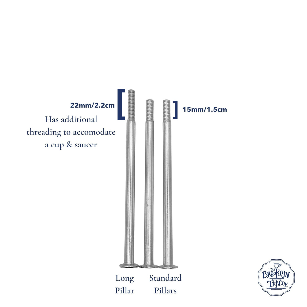 XL Tiered Tray Hardware | The Brooklyn Teacup - The Brooklyn Teacup