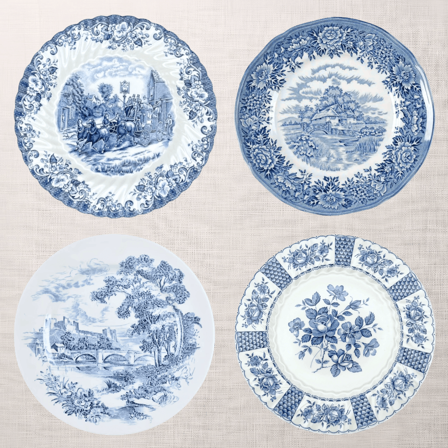 Your Signature Blue & White Dinner Plate Set | The Brooklyn Teacup - The Brooklyn Teacup