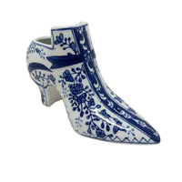 Blue & White | Decorative Shoe | Baum Bros. - The Brooklyn Teacup