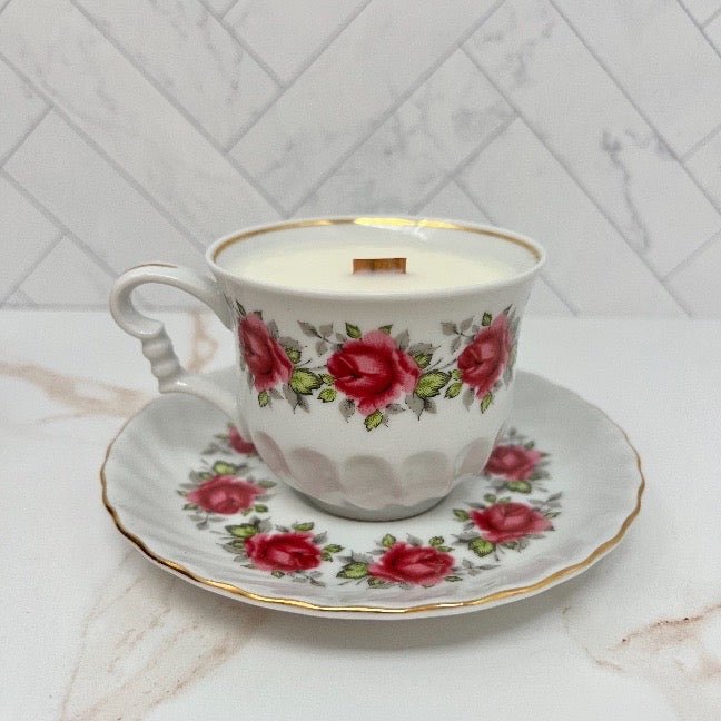 Elsa Teacup Candle | The Brooklyn Teacup - The Brooklyn Teacup