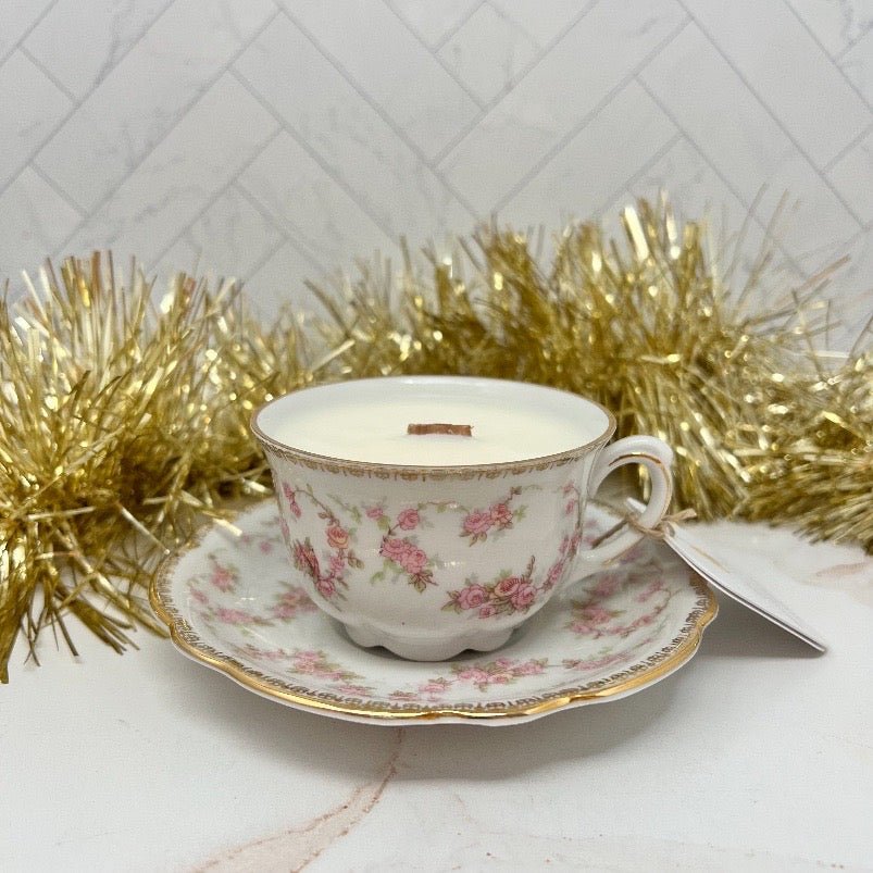 Elsa Teacup Candle | The Brooklyn Teacup - The Brooklyn Teacup