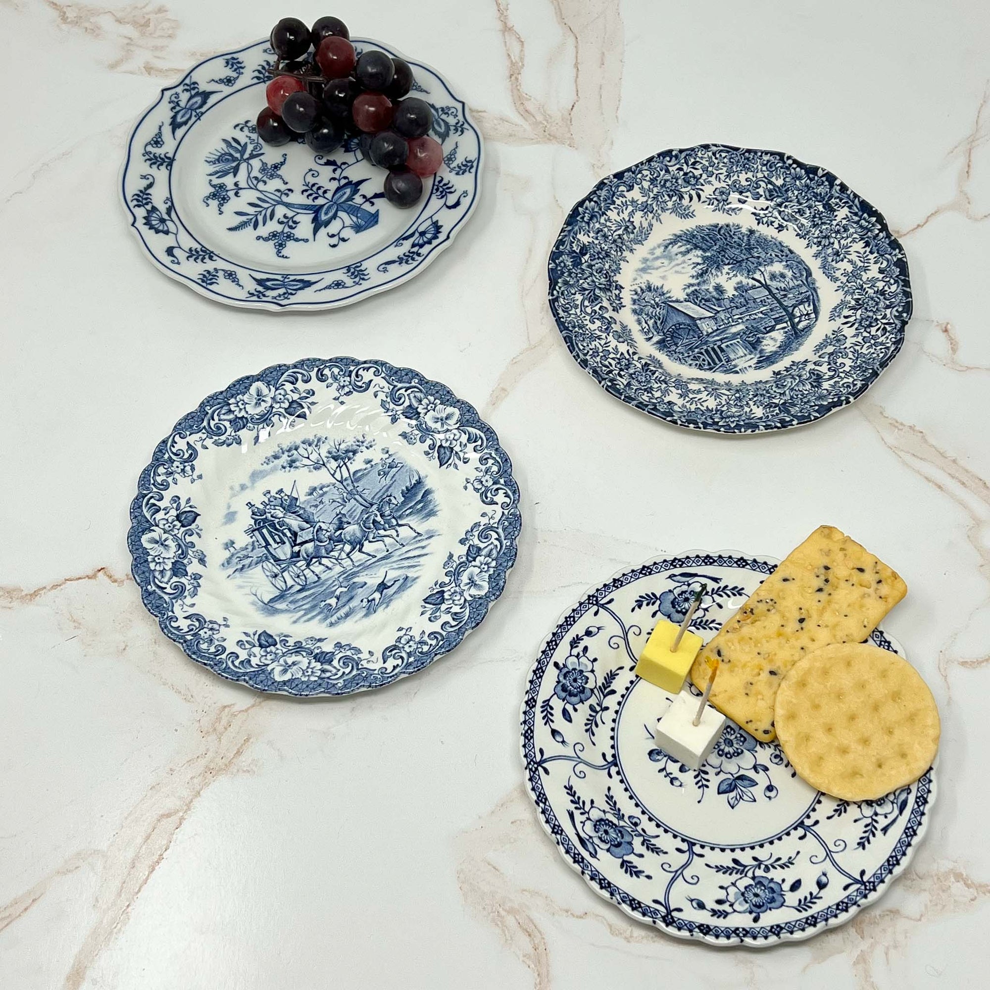Gracious Bread & Butter Plate Set | The Brooklyn Teacup 
