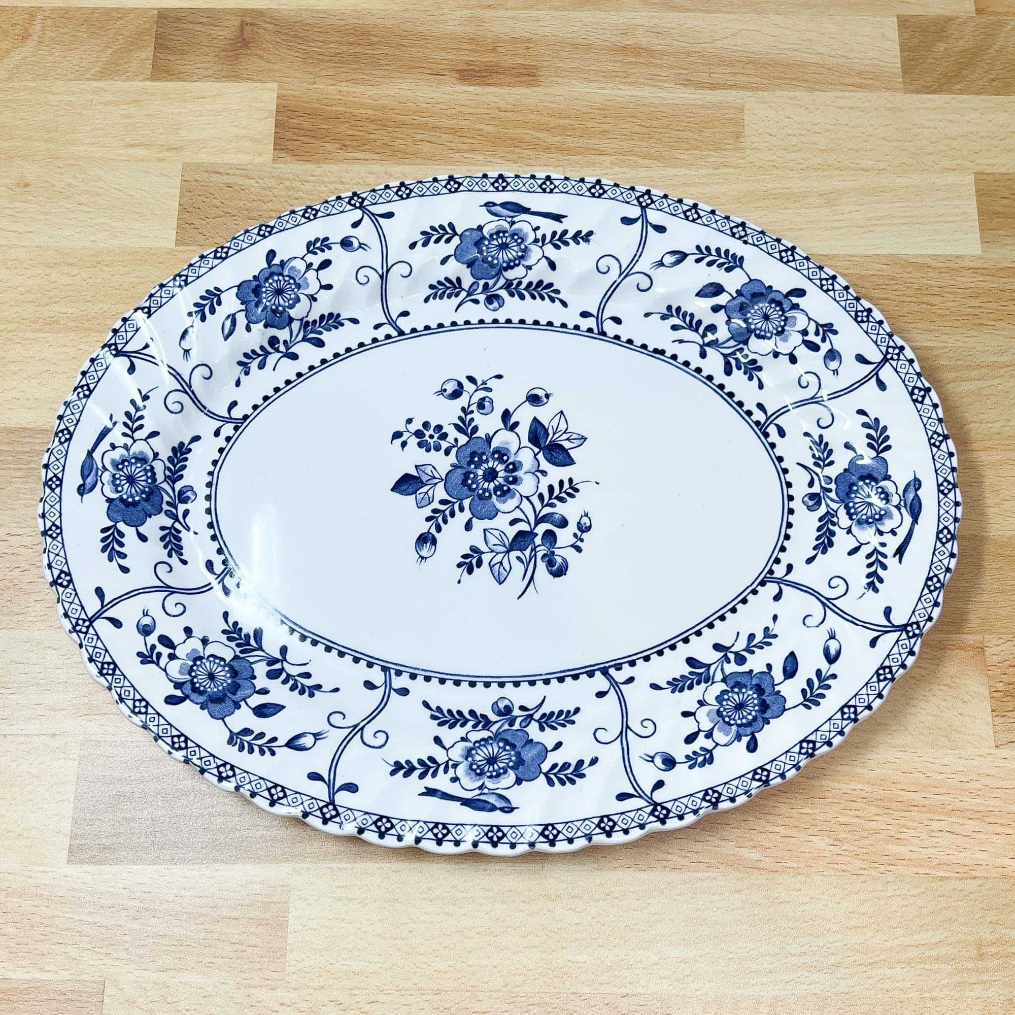 Gracious Oval Platter (12-14&quot;) | The Brooklyn Teacup - The Brooklyn Teacup
