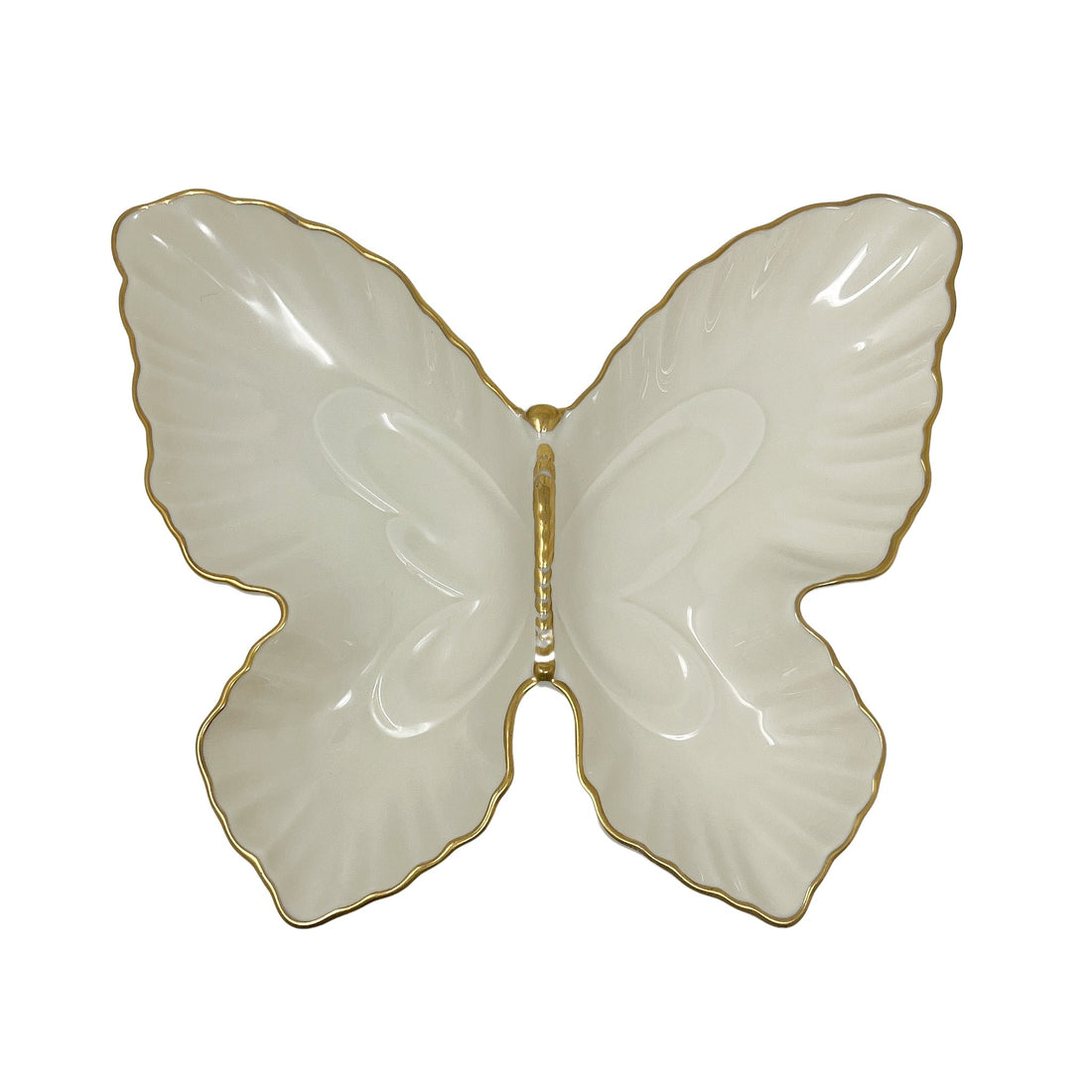 Vintage Lenox Butterfly Candy Dish