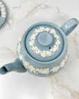 Wedgwood Blue Queensware Teapot | The Brooklyn Teacup - The Brooklyn Teacup